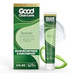 Good Clean Love Restore Moisturizing Vaginal Gel, pH-Balanced Vaginal Moisturizer, Water-Based Feminine Care with Aloe Vera & Lactic Acid, Reduces Dryness, Discomfort & Odor for Women, 2 Oz
