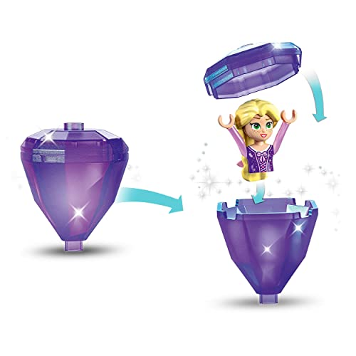 Disney Princess Rapunzel Rotante, Giocattolo da Costruire con Mini Bambolina in Abito di Diamante e Pascal, Giochi per Bambine e Bambini da Collezione 43214 - Lego - Immagine 4