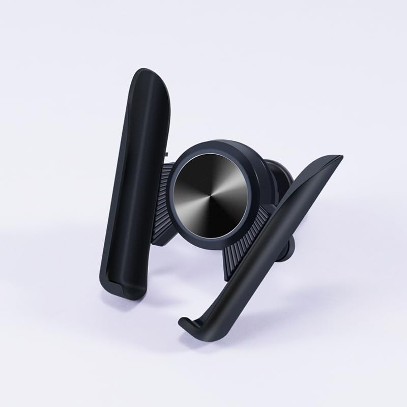 PWJLXY Soporte Móvil Coche para Ford Focus MK1 Estate Wagon Turnier (DNW) 1999-2004, Suporte Telemovel Carro para Rejilla del Aire Soporte Móvil para Salpicadero 360° Rotación,Bla-CK