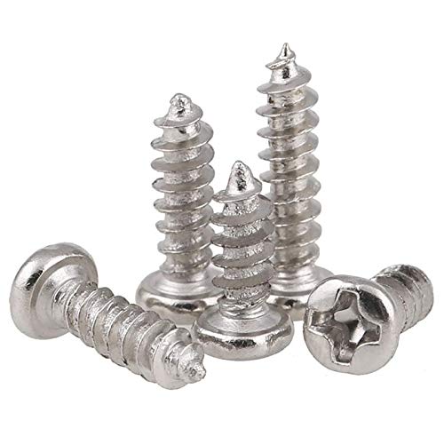 Tornillos Autorroscantes Cabeza Pan M2.3x5mm 500 Unidades