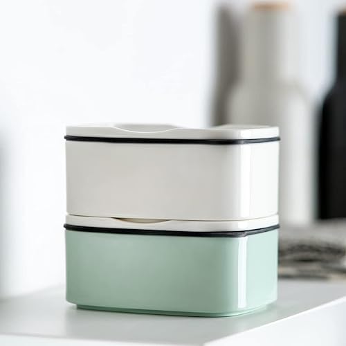 Miniatura 3 de like by Villeroy & Boch group 10-4869-9412 - Fiambrera, porcelana, 9.5 fl oz, blanco, 5.1 x 3.9 x 2.4 in