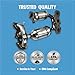 CAT CLEAN Catalytic Converter Compatible with Toyota Camry 2002-2006, Lexus ES300 2002-2004 V6 3.0L Catalytic Convertor Automotive Replacement 16465 (EPA Compliant)