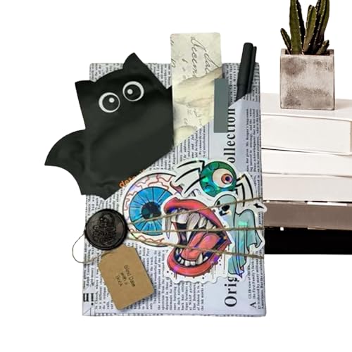 Datum Datum Geschenk aus dem Blindbuch mit geheimnisvollem Buch Blindes Zitat für Erwachsene und Jugendliche | ABO Box mit zufälliger Auswahl, Leseabenteuer, Romanerlebnis