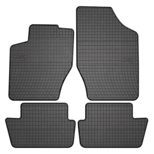 VTVauto Tapetes de borracha El-Toro, compatíveis com Peugeot 308 I (2007-2013) - tapetes de carro personalizados, conjunto de 4 unidades