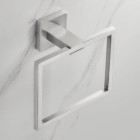 NSCMQSL Stainless Steel Towel Ring Holder Cover