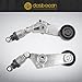 Dasbecan Serpentine Drive Belt Tensioner Pulley Kit Compatible with Chevy Prizm Toyota Celica Corolla Matrix 1998-2008, Replaces# 38286 6PK1880