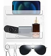 Bedside Shelf Wall Mount,Floating Bedside Adhesive Shelves Accessories,Wall Shelf Organizer and S...
