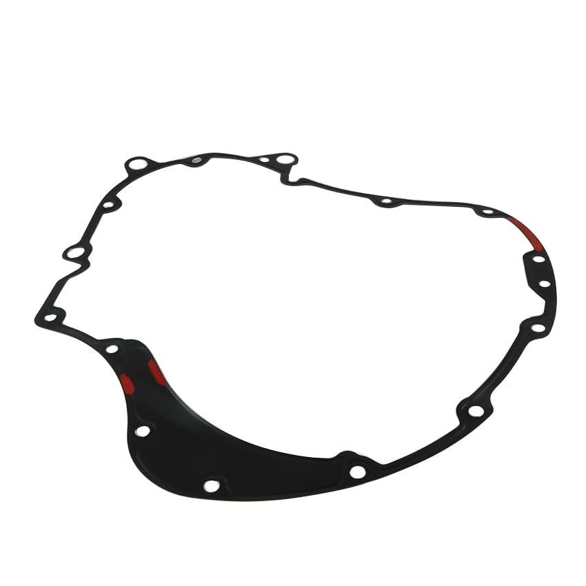 Stator Gasket Stator Cover Gasket Compatible with OEM: 25080-01K, for Harley Davidson VRSCAW 1HFZ VRSCAW V-Rod 2007, for Harley Davidson VRSCA 1HAZ VRSCA V-Rod 2002-2006