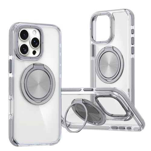Coque magnétique 360 iPhone 14 Pro Max gris Clear Armour