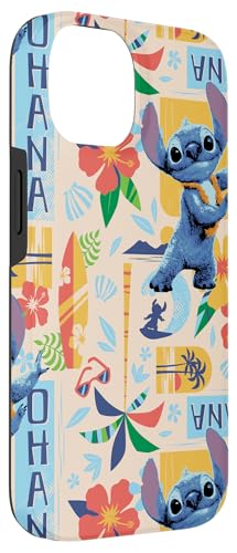 Protection iPhone 14 Stitch motif Ohana Hula Dance Disney