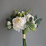 ✿ Las flores falsas crean una belleza romántica, para que puedas disfrutar de estas fragancias poéticas en la cocina, el alféizar de la ventana, la sala de estar, la mesa de comedor, el dormitorio, el porche delantero, el jardín y el balcón.