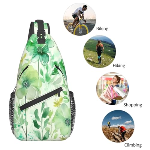 Morrales Tipo Sling para Senderismo en Negro miniatura 6
