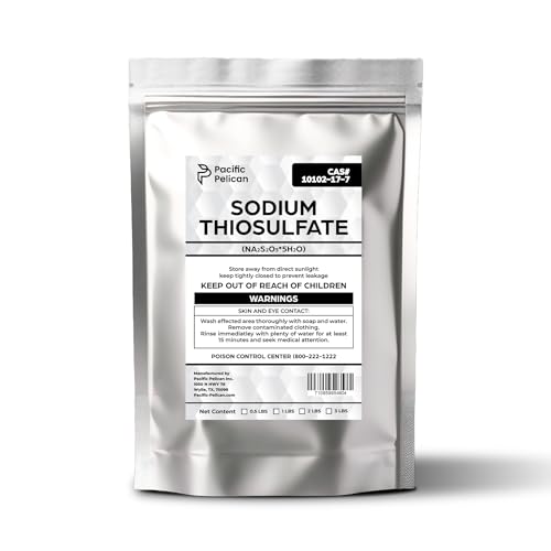 Pacific Pelican's Sodium Thiosulfate - Versatile Solution for Photographic Fixer,