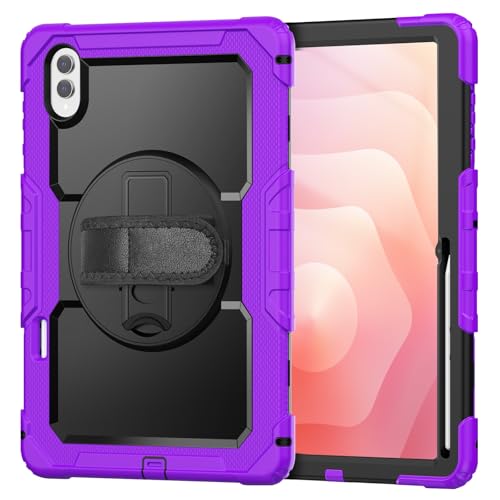 Funda para Samsung Galaxy Tab S11 Ultra antigolpes con correa de hombro y soporte 360°