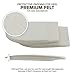 Felt Heel Cushion Pad 1/4