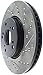 StopTech 127.40086L Sport Drilled/Slotted Brake Rotor (Front Left), 1 Pack