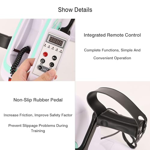 Pedal Exerciser con display LCD y resistencia ajustable miniatura 4
