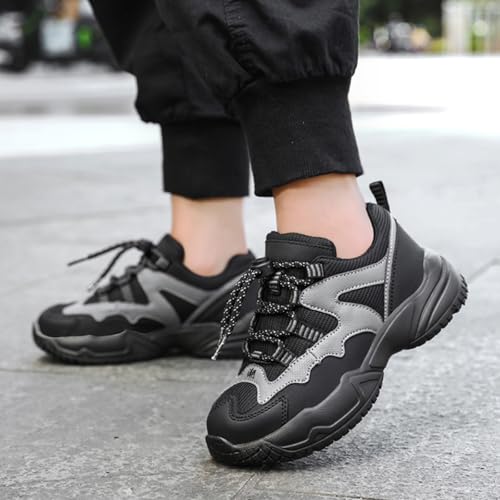 IWIHMIV Toddler Athletic Shoes Boys Running Sneakers Lightweight Soft Soled Non Slip Girls Breathable Walking Shoes3