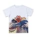 Camiseta One Piece Anime Para Hombre Camisa One Piece Anime Estampada en 2D One Piece Para Mujer Camiseta Casual Neutral Manga Curta de ONE PIECE para Adolescente y Adulto (13,2XL)