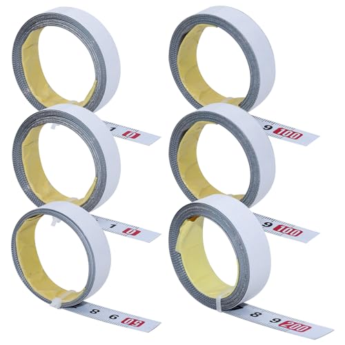 Nastro Metrico Autoadesivo 1m E 2m, Acciaio Flessibile, Ideale Per Falegnameria E Fai Da Te - Foto 2