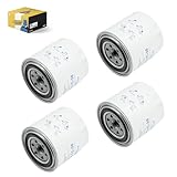 4Pcs Oil Filters HH1C0-32430 Replacement for Kubota Loader SVL75 SVL75C SVL90 SVL95 Excavator KX057