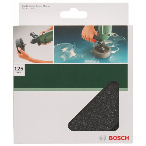 Bosch Accessories DIY Polierschwamm (für Bohrmaschinen, Ø 125 mm, gespannt)