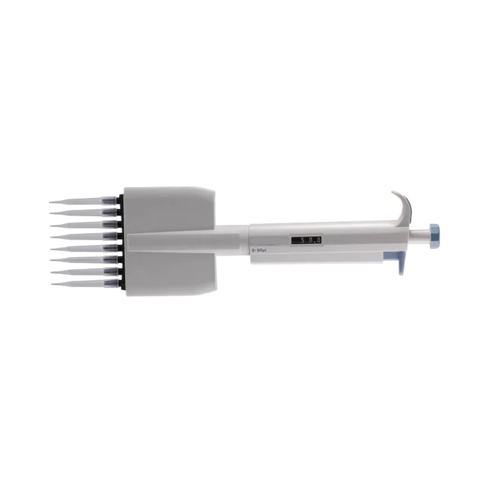 Mehrkanalpipette, einstellbares Volumen, Acht-/Zwölfkanal-Mikropipette, Pipette, 0,5–300 ul Präzise Extraktion(8 channel 5-50 ul)