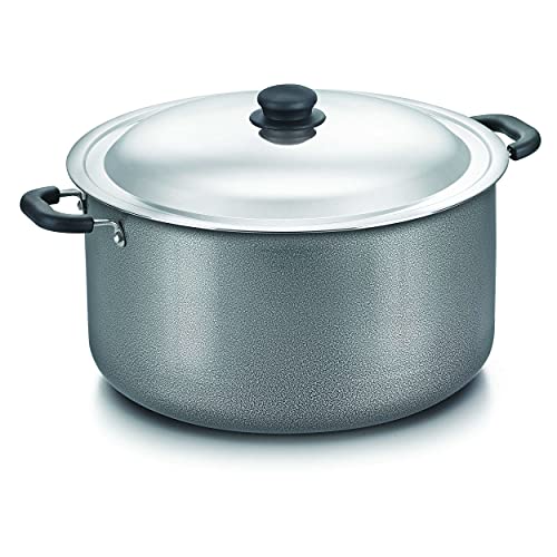 Prestige Omega Select Plus Non-Stick PFOA Free Biryani Pot with Stainless Steel Lid, 34 cm (16 Litre)