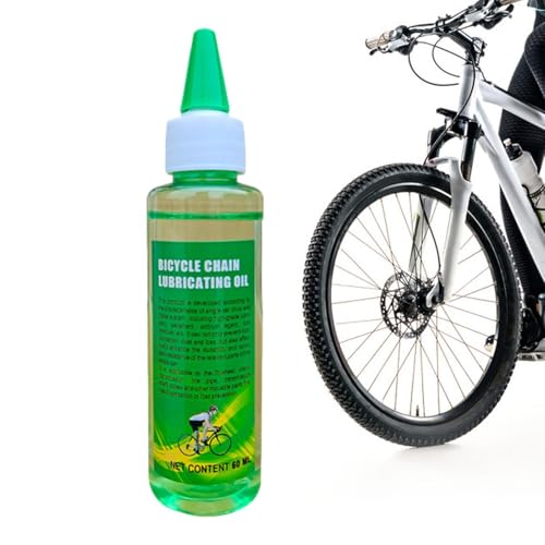 Chain Lubricant - 60ml Chain Oil Lubricant - Dry Chain Lube for Long-Lasting Maintenance Aid for, Road, Folding