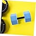 BESPORTBLE Aquatic Exercise Dumbbells Water Weights for Men Women Ergonomic Grip Aerobics Swimming Training Durable Water Resistant Fitness Equipment