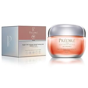 Prédiré Paris 1.7oz Argan Oil Collagen Facial Peeling Gel Vitamin A & E