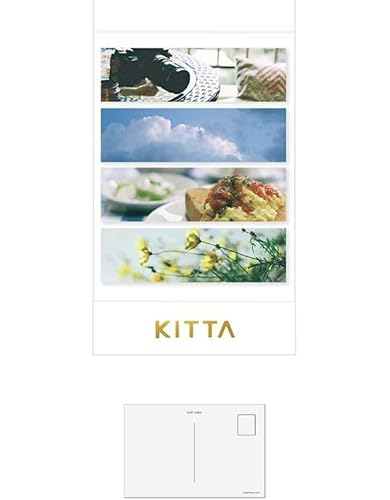 キングジム マスキングテープ KITTA キッタ ベーシック フォト2 KIT072 + 画材屋ドットコム ポスト カードA