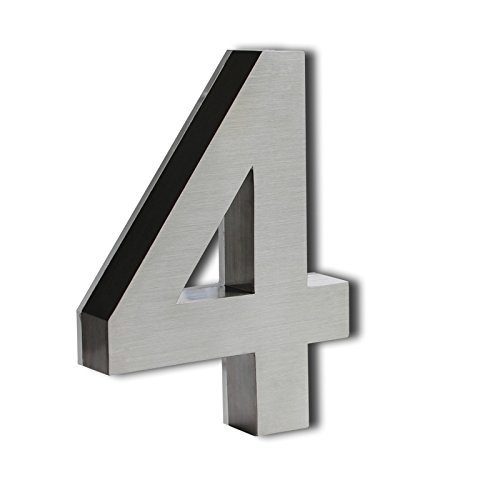 Numéro de maison LED blanc JELSCO pour illuminer votre entrée de villa moderne