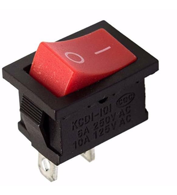 SANEC On Off Anahtar 2 Pin Işıksız 6A 250v