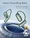 soundcore AeroFit 2 by Anker, Open-Ear Headphones, Real-Time Translation Earbuds, 4 Adjustable Positions for Every Ear Size, 2× Richer Bass, Hi-Res, 42H Playtime, IP55,AI Clear Calls,Wireless Charging
