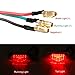 Motorcycle Tail Light LED Brake Running Lights Brake Stop Lights ATV Dirt Bike Taillight Compatible For Universal Honda Yamaha Suzuki Quad Chopper Turing Cruiser Off-Road