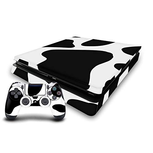 Autocollant de jeu PS4 Slim vinyle Vache Mix Art pour personnaliser votre salon