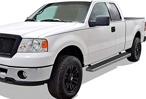 Estribos APS 6 pulgadas Acero inoxidable Ford F150 2004-2008 miniatura 6