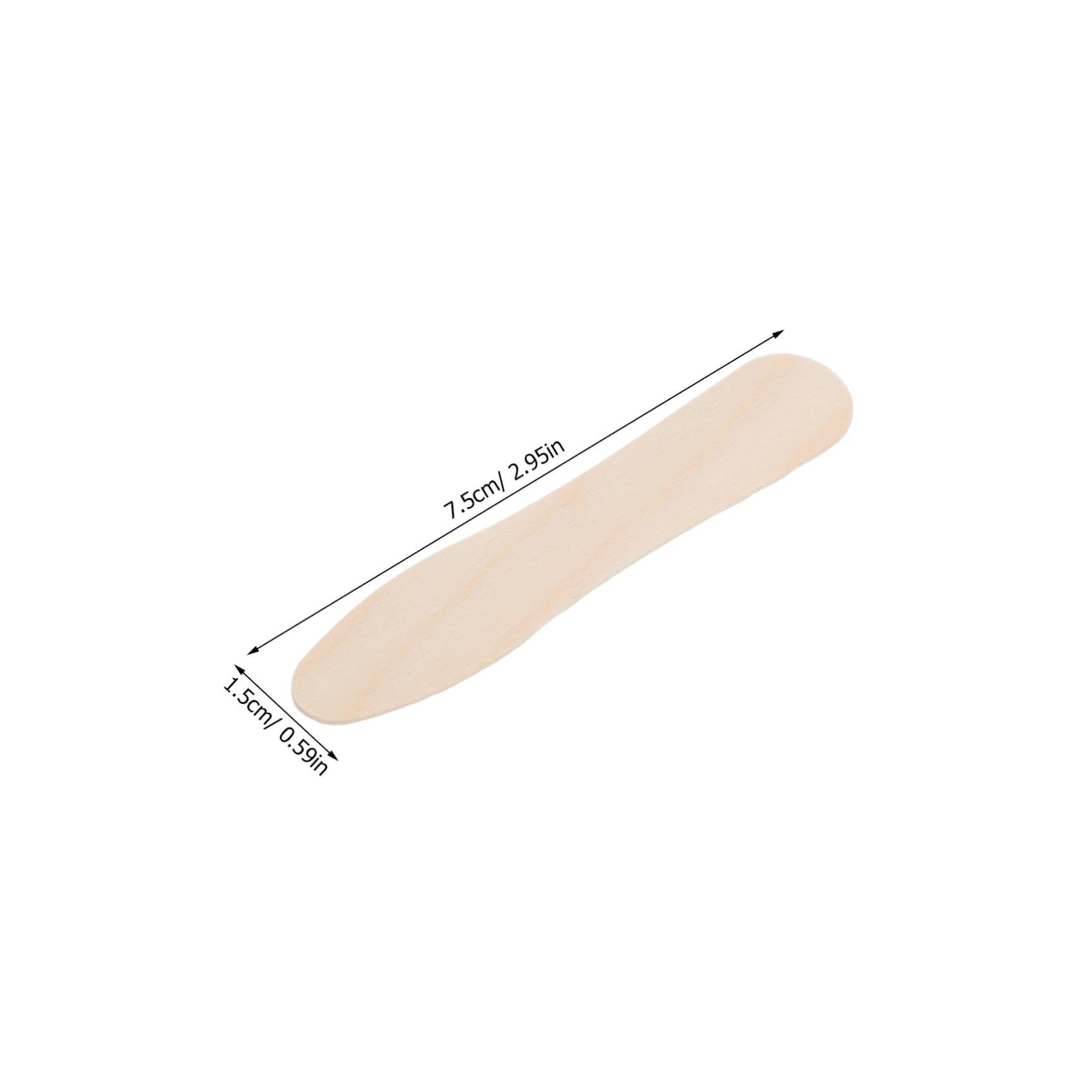 Lurrose Cucchiai in Legno Beige per Gelato Monouso 1200 Pezzi, Portatili e Igienici per Eventi e Feste All'aperto