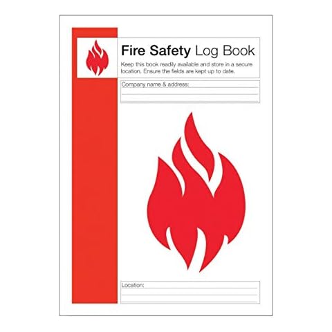 Fire Safety Log Book A4 Cover
