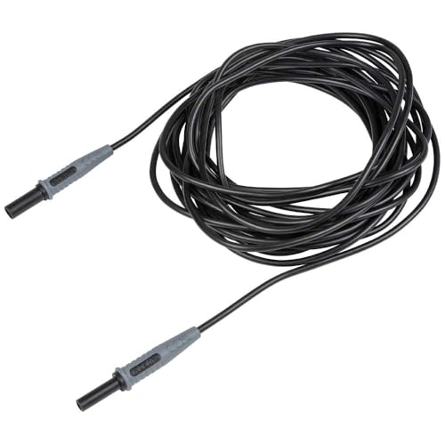 Image of Klein Tools 69358 Lead Adapters, Extension Cable for Meters with Banana Jack Inputs, 20-Foot