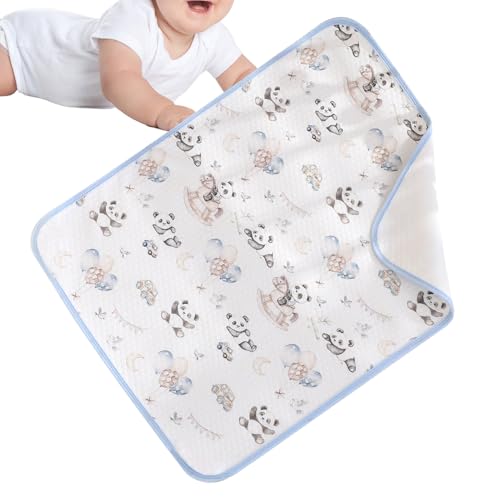 Forro de cambiador | Tapete impermeable suave lavable grande reutilizable para niños | para niños en casa, alimentación nocturna, guardería, ropa de cama
