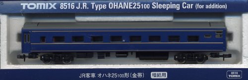 Amazon | TOMIX Nゲージ オハネ25-100形 金帯 増結用 8516 鉄道模型