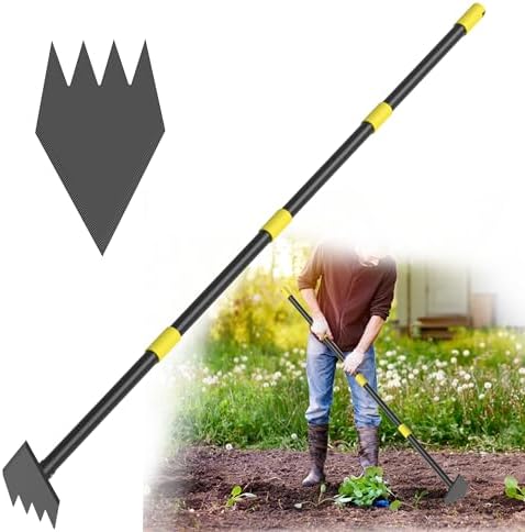 Lawn Care Weed Removal Secrets: 5 Surprising Products You Need Now 8 PadPure 2 in 1 Garden Hoe, 17-60" Adjustable Long Handle Heavy Duty Hoe Garden Tool Weeding Tool for Lawn Care, Weed Removal, Soil Loosening & Cultivating