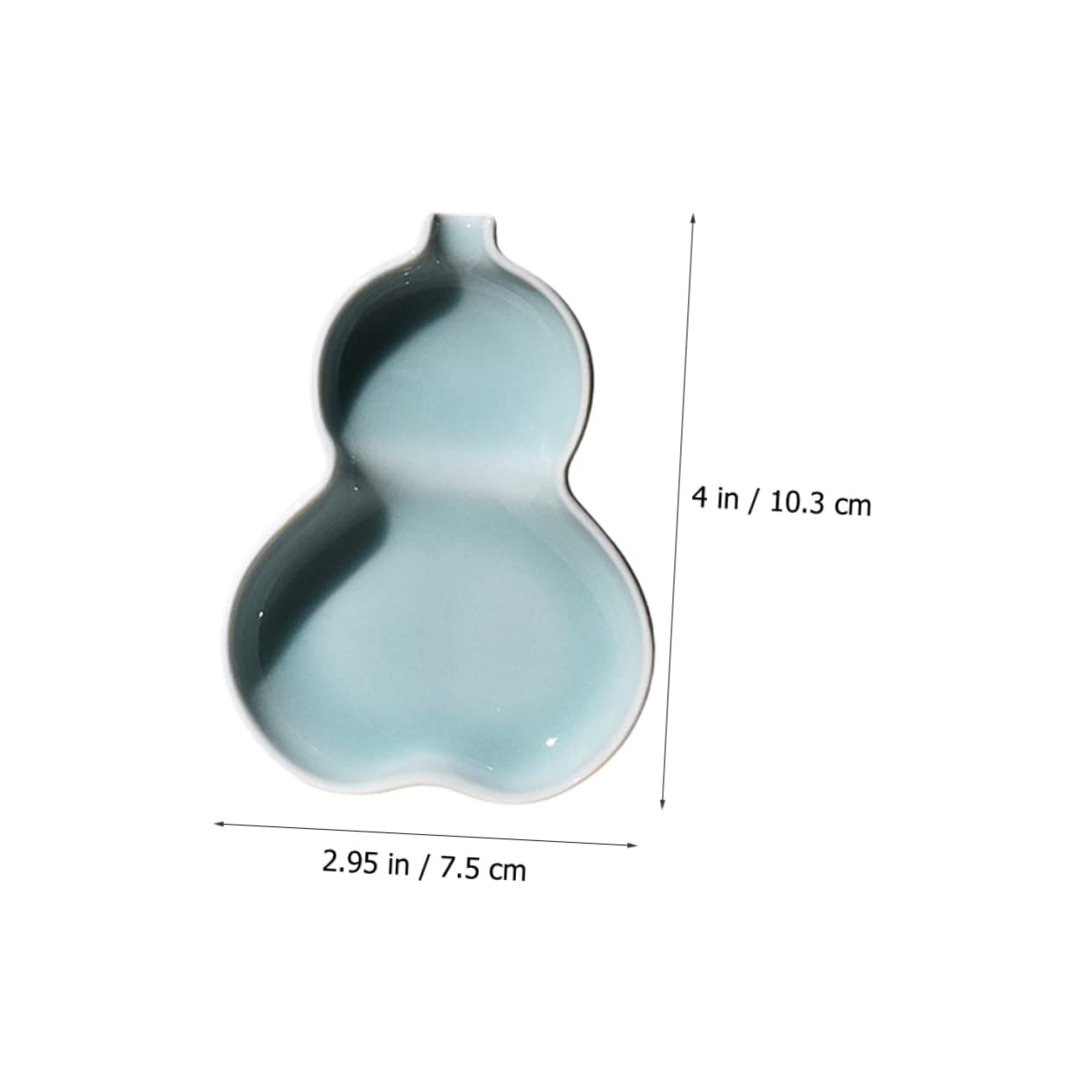 3stücke Gourd Shape Wasser Tintenteller Für Chinesische Kalligrafie Praktische Und Kreative Ink Dish Für Kalligrafie-zubehör Und Studentennutzung Leicht Und Tragbar