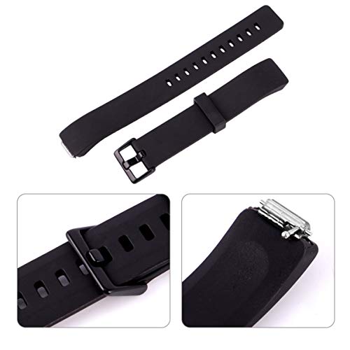 Pulseira de relógio UKCOCO compatível com Fitbit Inspire HR/ACE2 – Pulseira de reposição de silicone