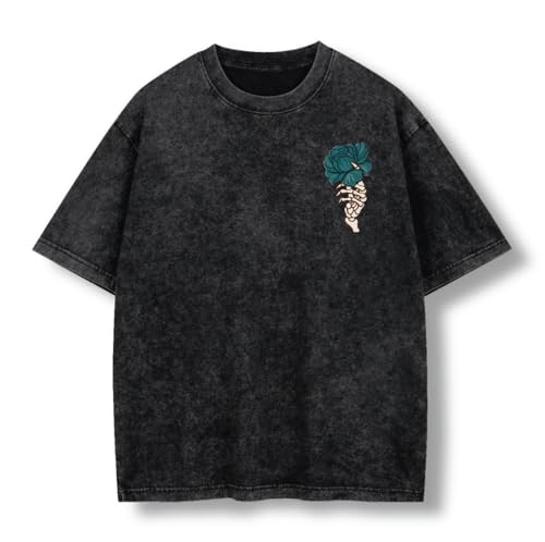 Graphic Tees Summer Women Men Cotton Novelty Classic Oversized Crew Neck Darkness Christian Washed T-Shirt2