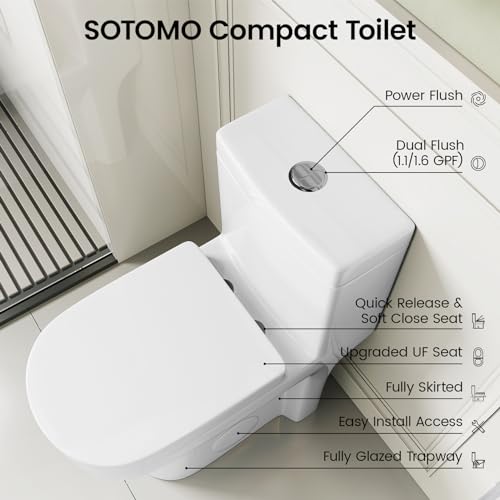 Sotomo MY-2133 Compact One Piece Toilet thumb #1