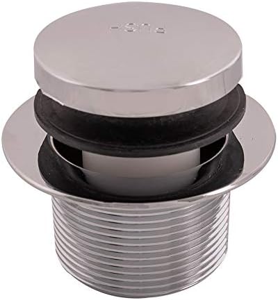 Eastman Tip-Toe Bath Drain Assembly Kit with Flange and Drain Washer, 1-1/2 Inch x 11.5 Inch Coarse Thread, Chrome Plated, 35235