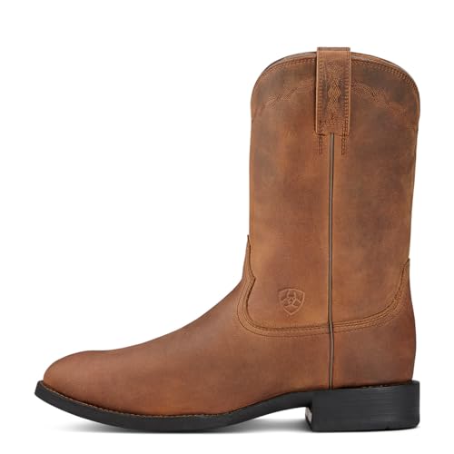 Ariat 10002284 Mens Heritage Roper Western Boot Distressed Brown 11 thumb #5
